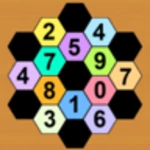 Logo of Math Hexagon android Application 